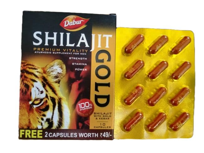 Dabur Shilajit 10 Capsule